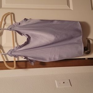 Lilac ruffled camisole